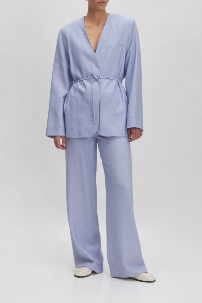 HOSE AMOU TROUSERS BRUNNERA BLUE