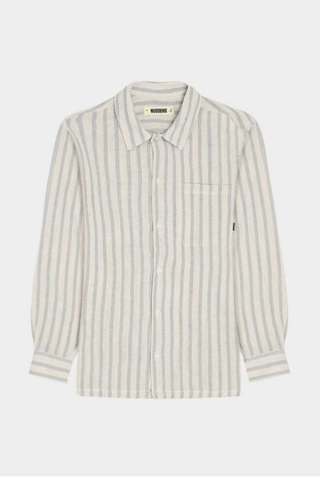 HEMD WBBUZO WEEVE SHIRT OFF WHITE