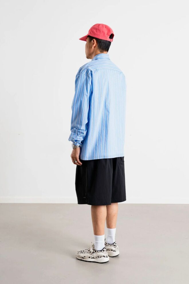 HEMD WBBUZO STRIPED SHIRT LIGHT BLUE