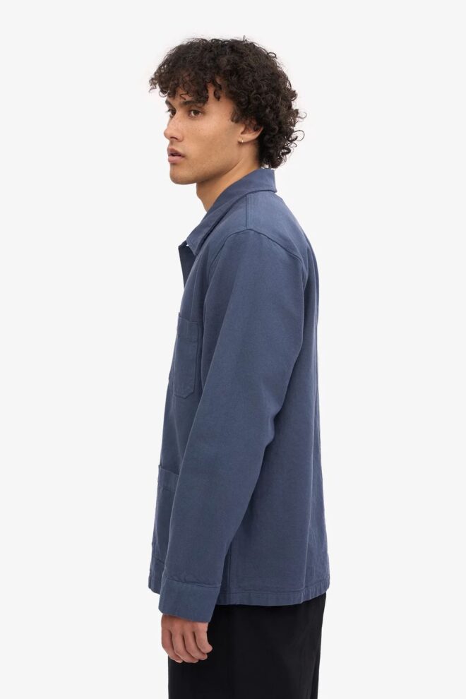 JACKE ORGANIC WORKWEAR JACKET PETROL BLUE
