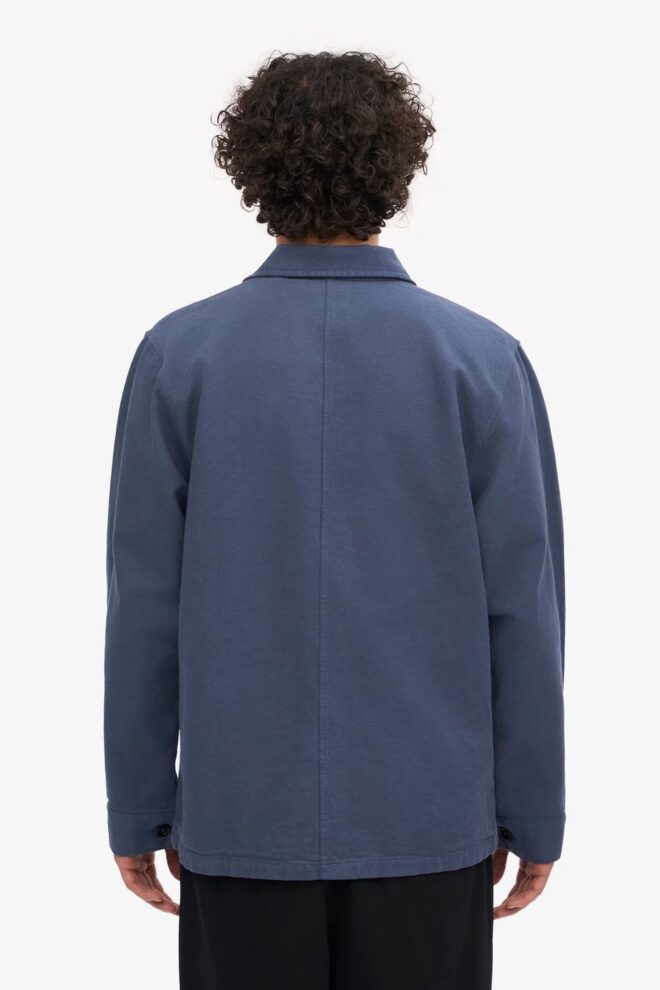 JACKE ORGANIC WORKWEAR JACKET PETROL BLUE