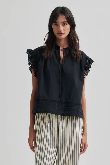 BLUSE LIMONA TOP BLACK