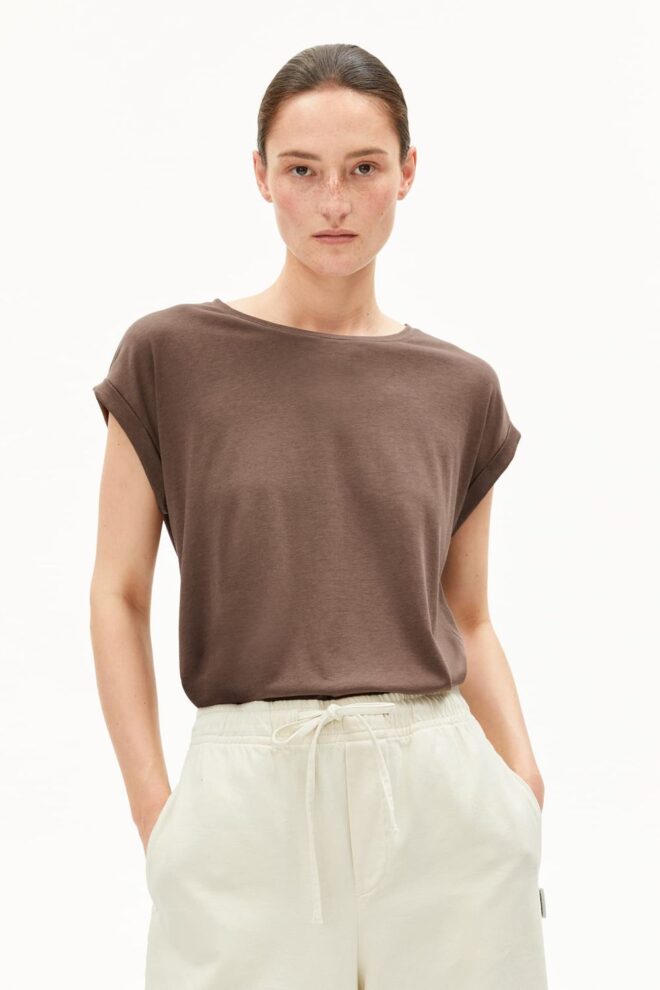 SHIRT 30004769 JILAANA 3149 TOASTY TAN