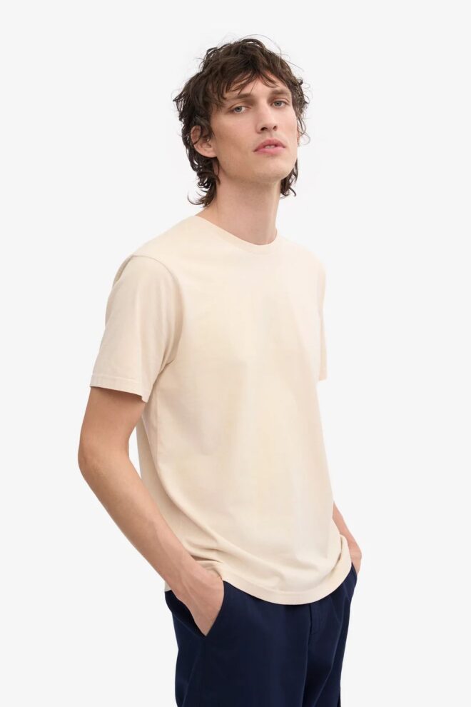 SHIRT CLASSIC ORGANIC TEE IVORY WHITE