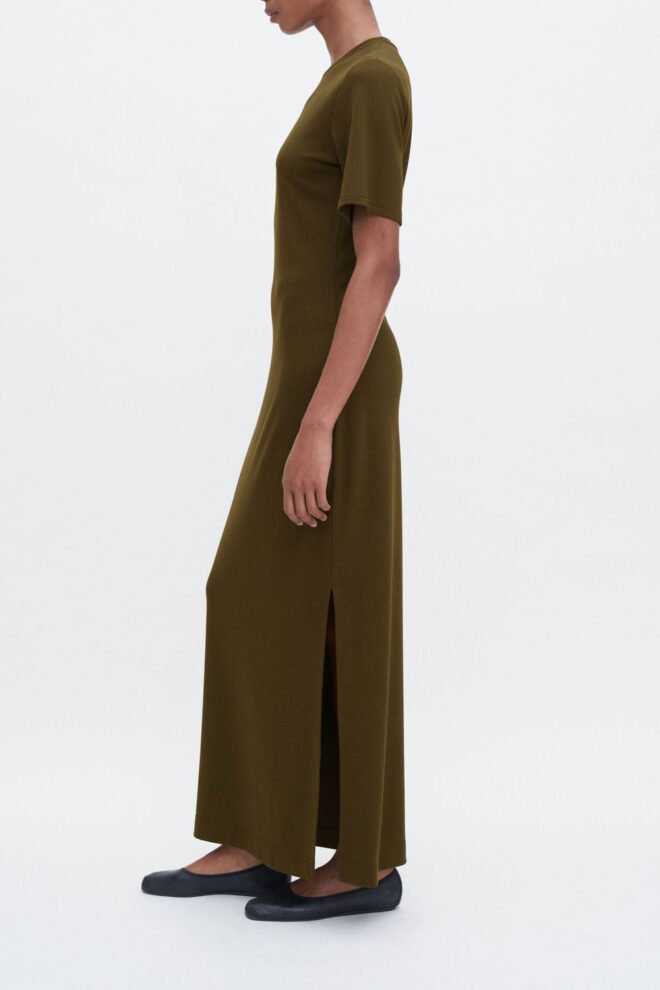 KLEID 31596 LONG T-SHIRT DRESS 0276 DARK