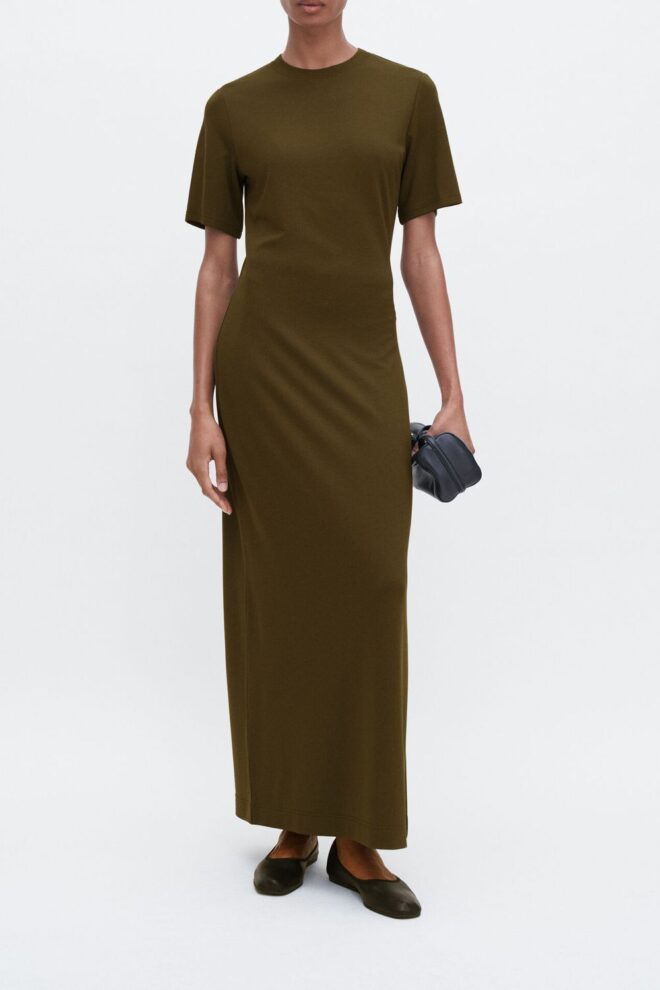 KLEID 31596 LONG T-SHIRT DRESS 0276 DARK
