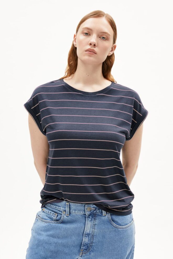 SHIRT 30007481 JILAANA FINE STRIPES 3140
