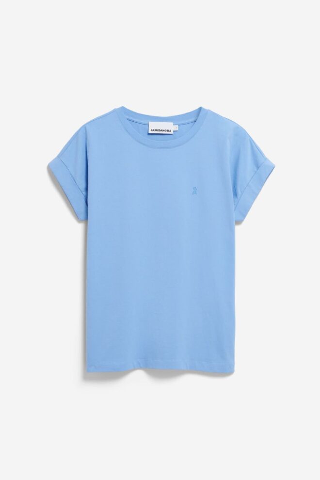 SHIRT 30001811 IDAARA 3186 SILKY BLUE