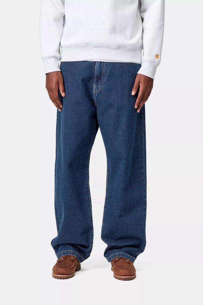 JEANS LANDON PANT BLUE STONE WASHED