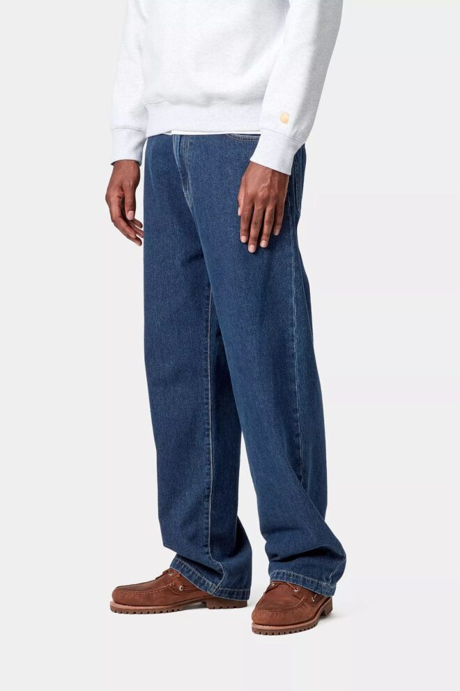 JEANS LANDON PANT BLUE STONE WASHED