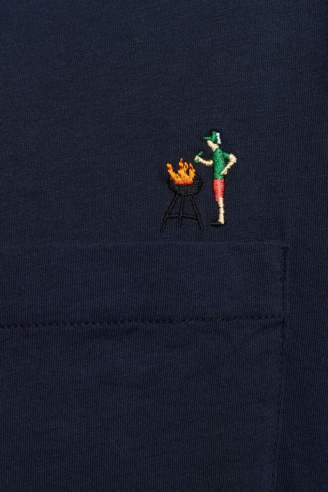 SHIRT 1419 BBQ NAVY