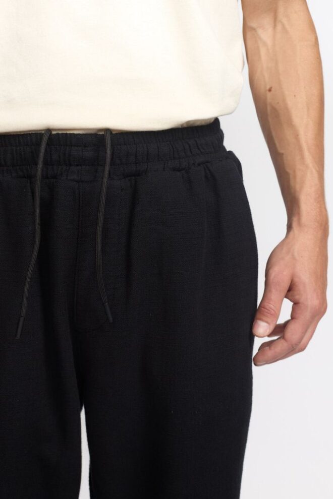 HOSE 5891 CASUAL TROUSERS BLACK
