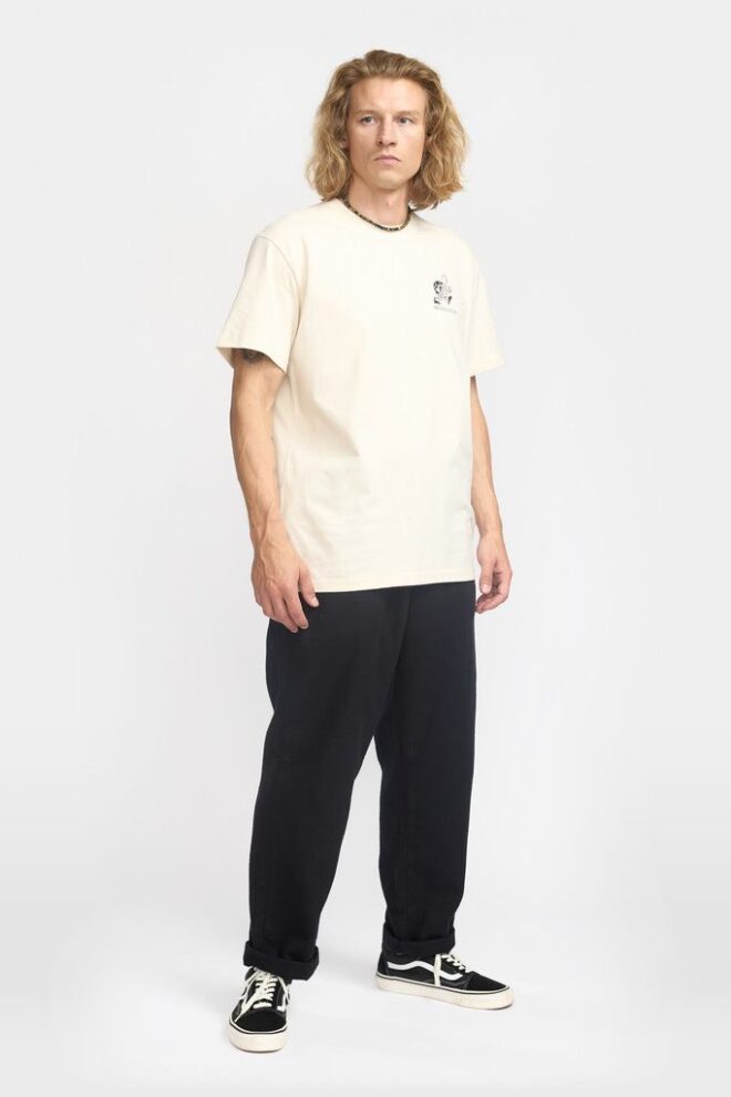 HOSE 5891 CASUAL TROUSERS BLACK
