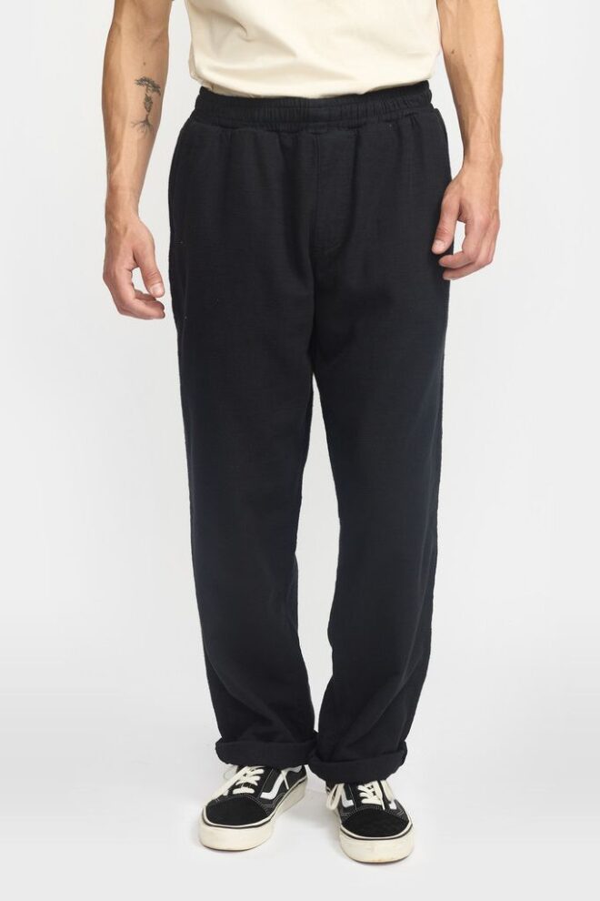 HOSE 5891 CASUAL TROUSERS BLACK