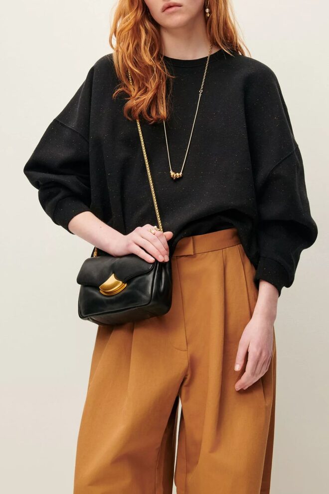 SWEATER CHEBBI BLACK GRANIT