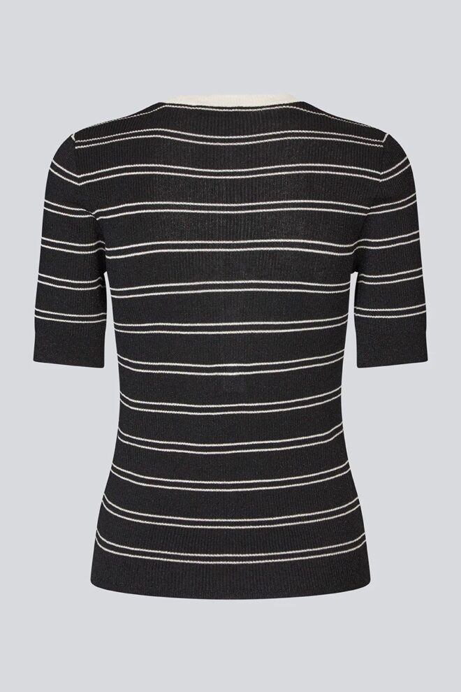 POLO PACIFICOMD SS POLO BLACK STRIPE