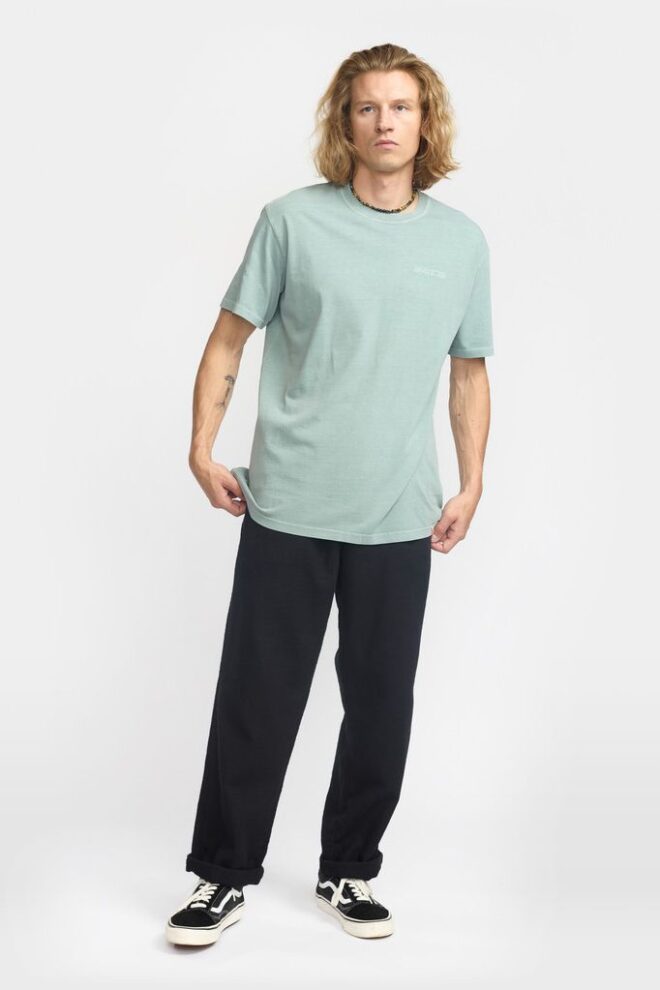 T-SHIRT 1329 LOG LIGHTTURQUOISE