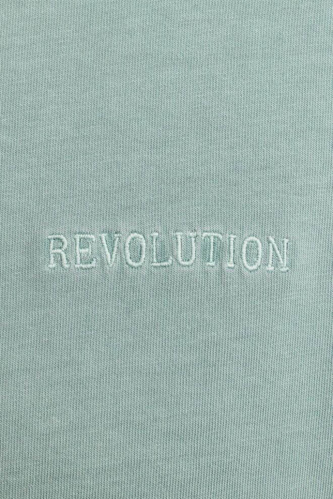 T-SHIRT 1329 LOG LIGHTTURQUOISE