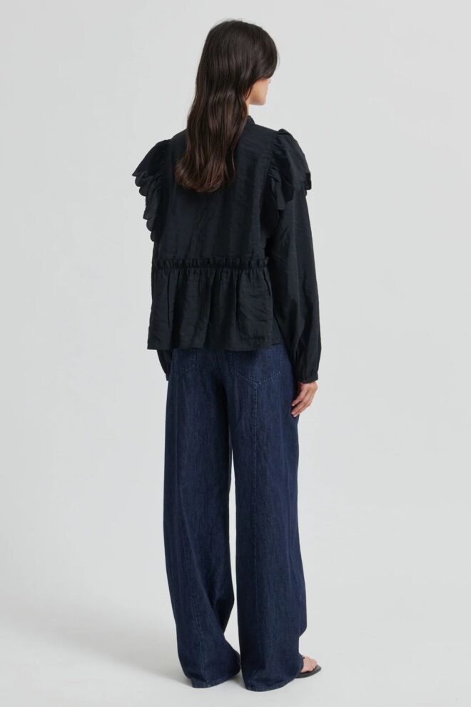 JEANS OLANE DENIM JEANS DARK BLUE