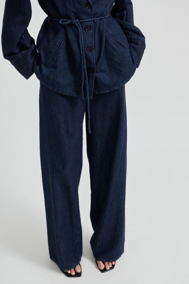 JEANS OLANE DENIM JEANS DARK BLUE