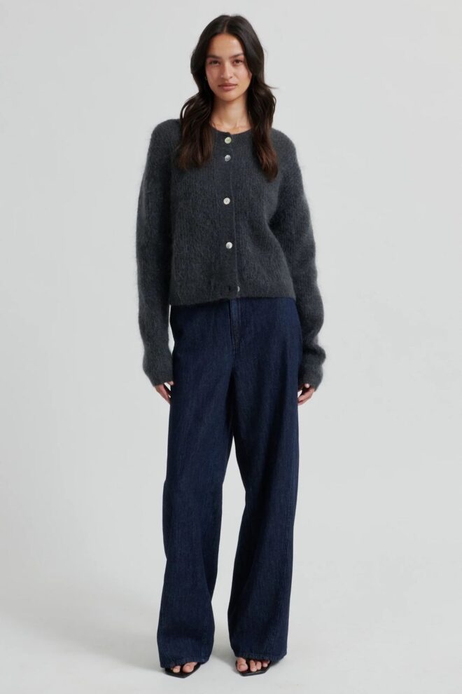 JEANS OLANE DENIM JEANS DARK BLUE