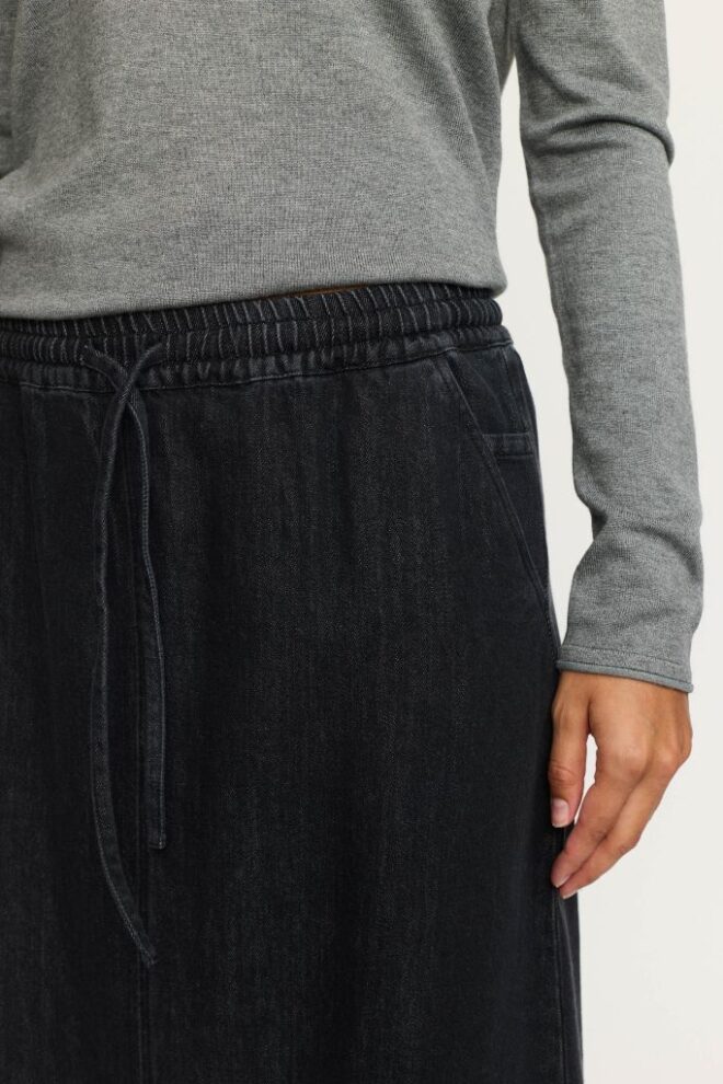 ROCK SRKEIRA SKIRT WASHED PHANTOM