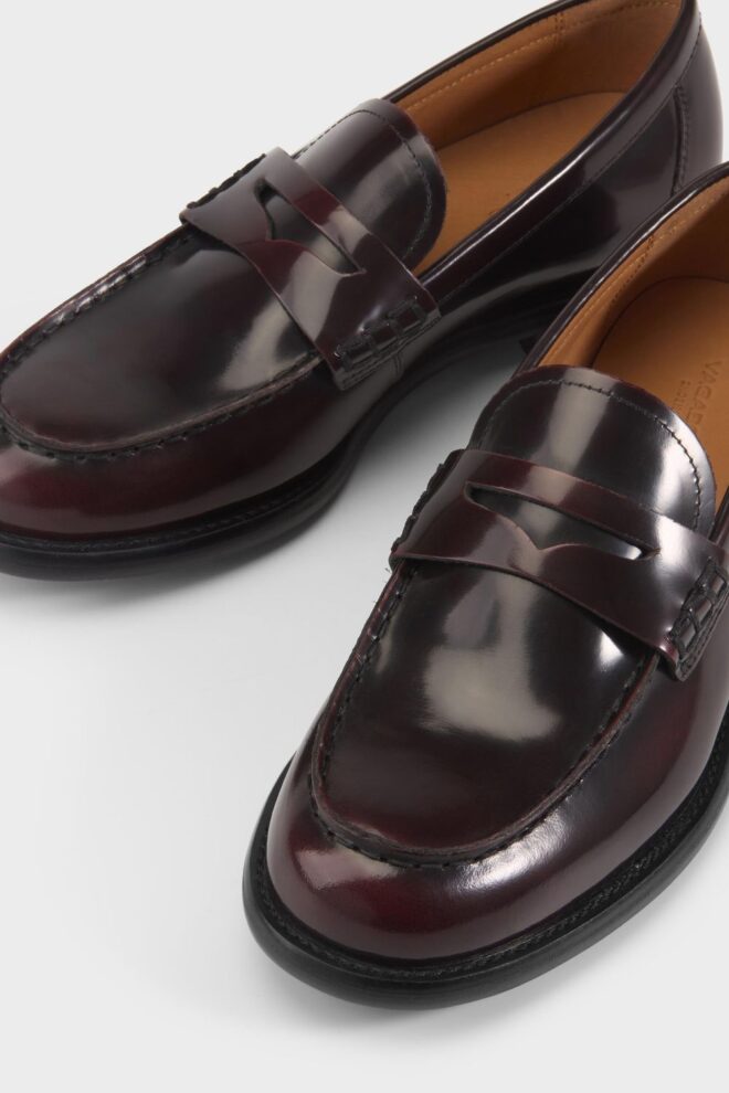 SCHUHE 6036-004-54 LINN DK. BORDO