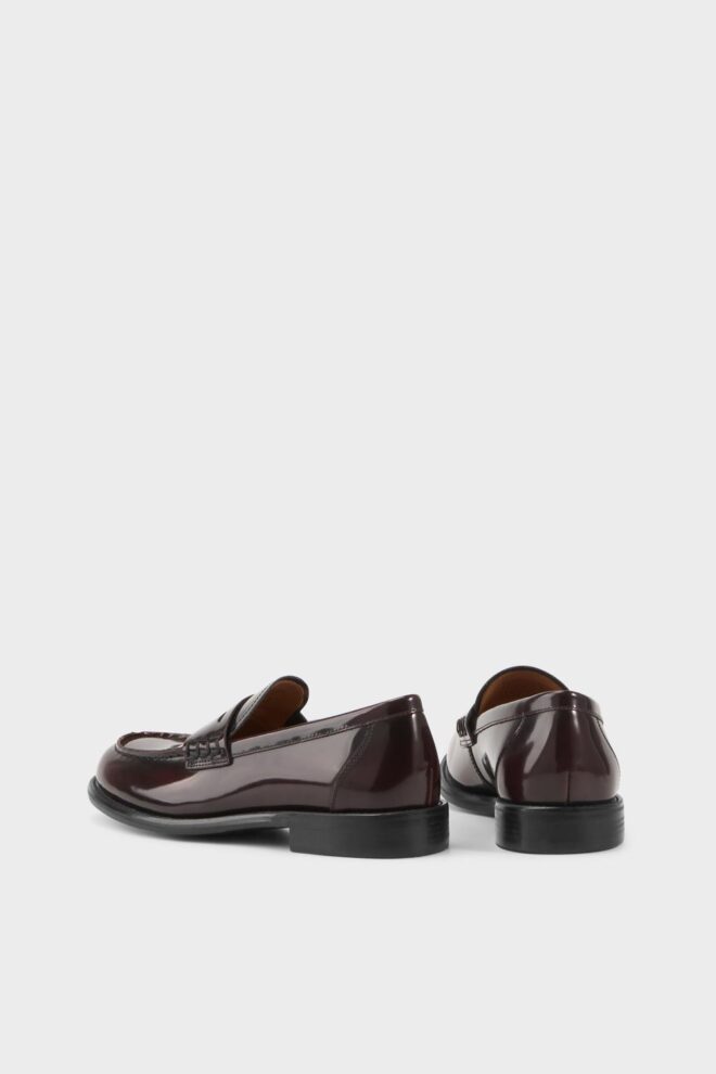 SCHUHE 6036-004-54 LINN DK. BORDO