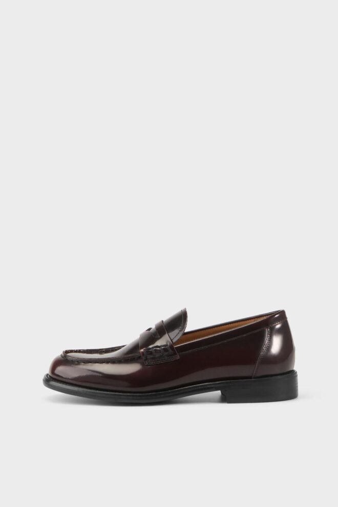 SCHUHE 6036-004-54 LINN DK. BORDO