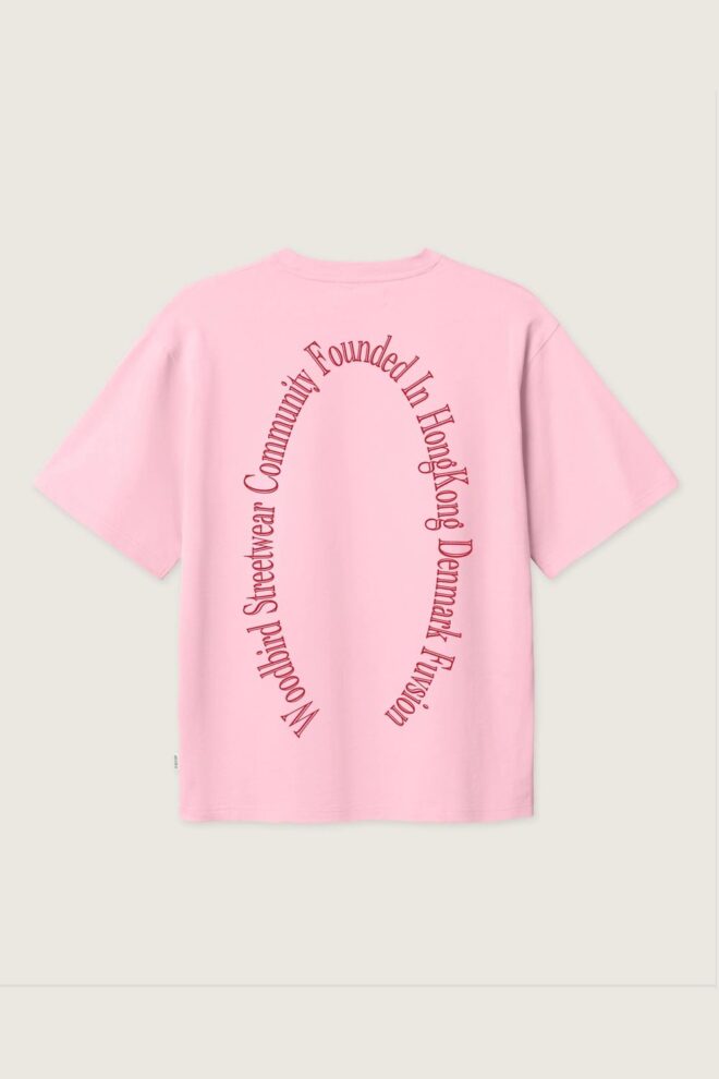 SHIRT WBBAINE FOUNDED TEE DUSTY ROSE