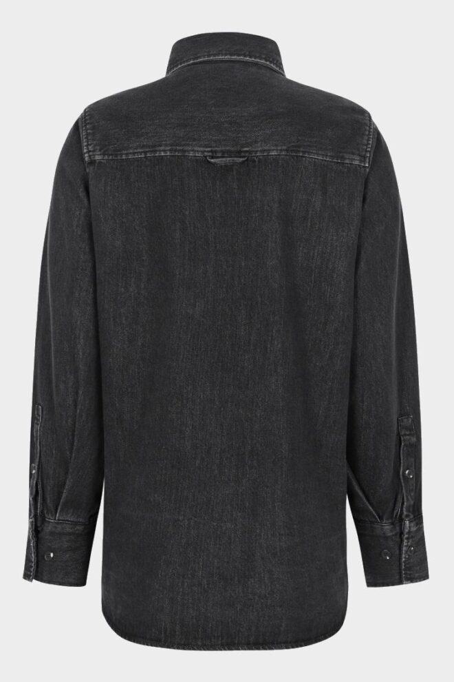 BLUSE SRKEIRA SHIRT WASHED PHANTOM