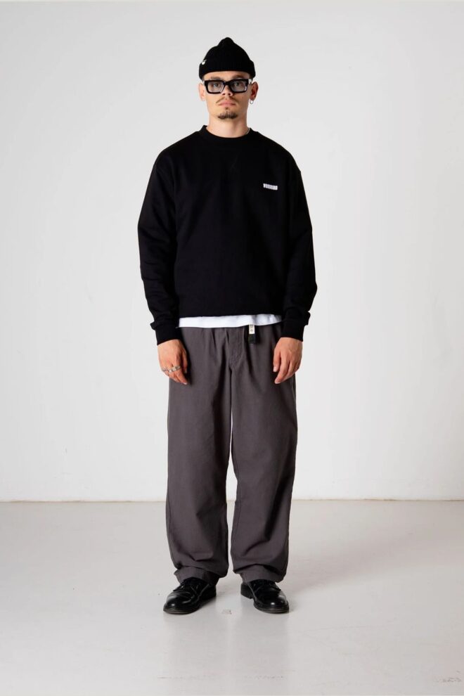 SHIRT WBCANE MING CREW BLACK