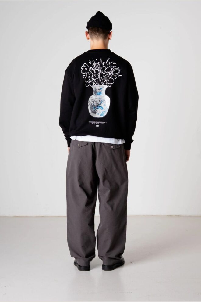 SHIRT WBCANE MING CREW BLACK