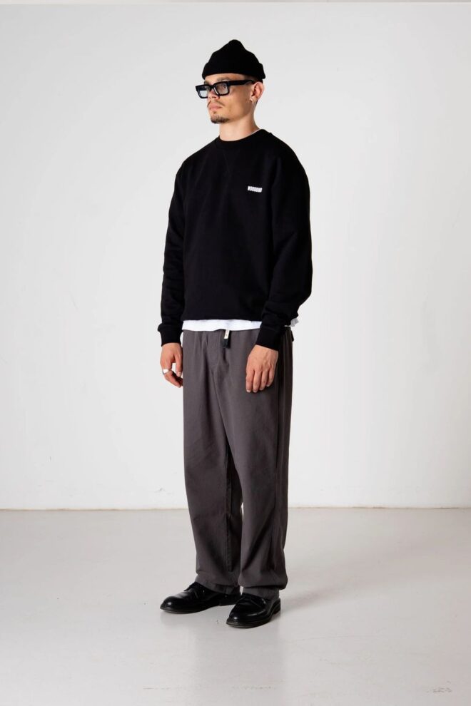 SHIRT WBCANE MING CREW BLACK