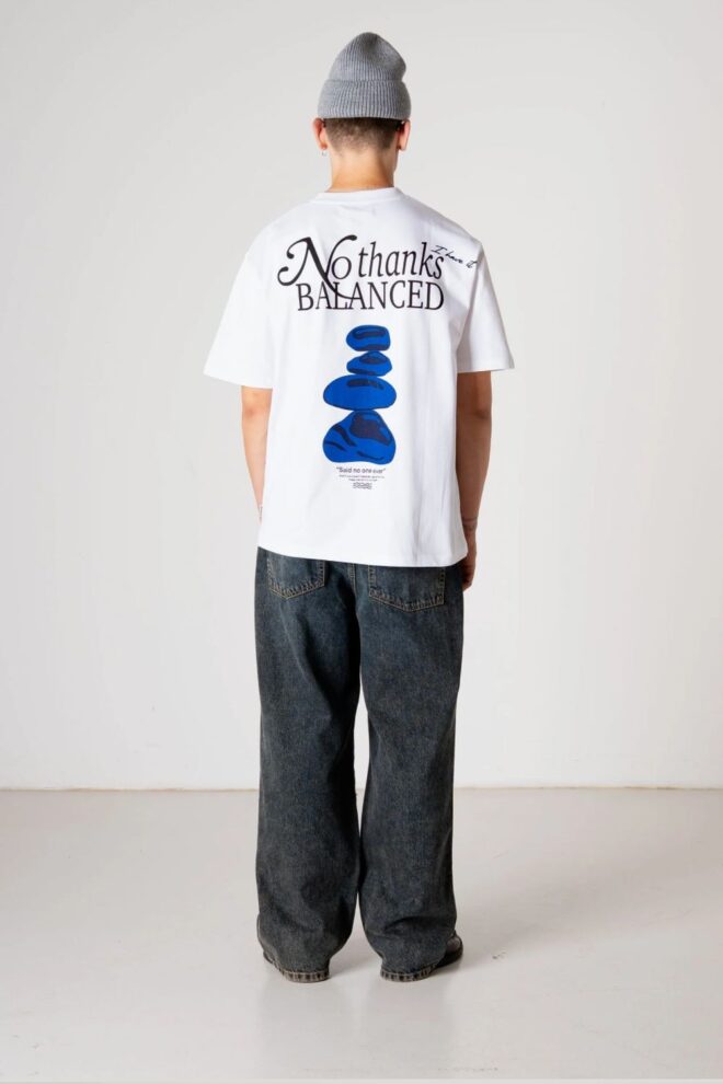 SHIRT WBBAINE BALANCE TEE WHITE