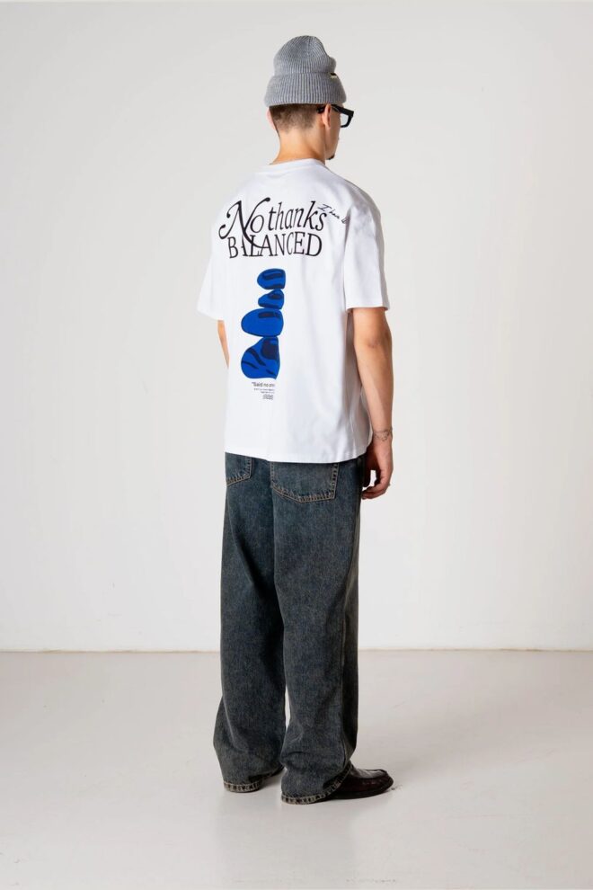 SHIRT WBBAINE BALANCE TEE WHITE