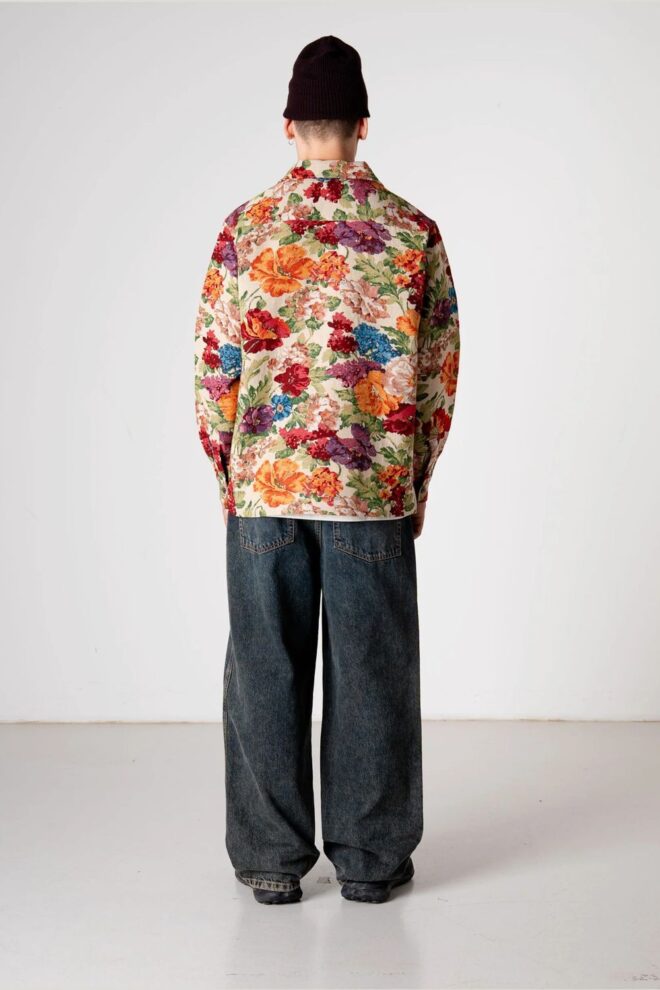JACKE WBGLIXTO JAQUARD SHIRT LIGHT BLUE