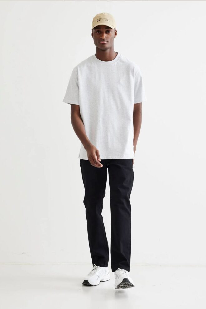 SHIRT WBBAINE BASE TEE SNOW MELANGE