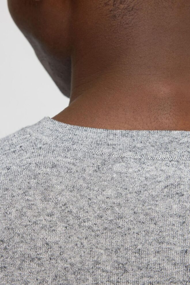 PULLOVER SLHBERG CREW LIGHT GREY