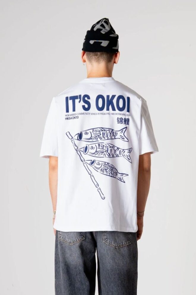SHIRT WBBAINE KOI TEE WHITE