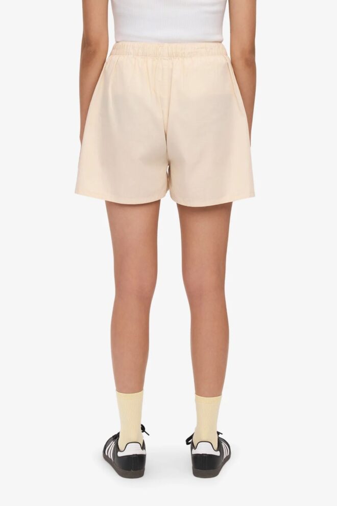 SHORTS WOMEN ORGANIC TWILL SHORTS IVORY WH