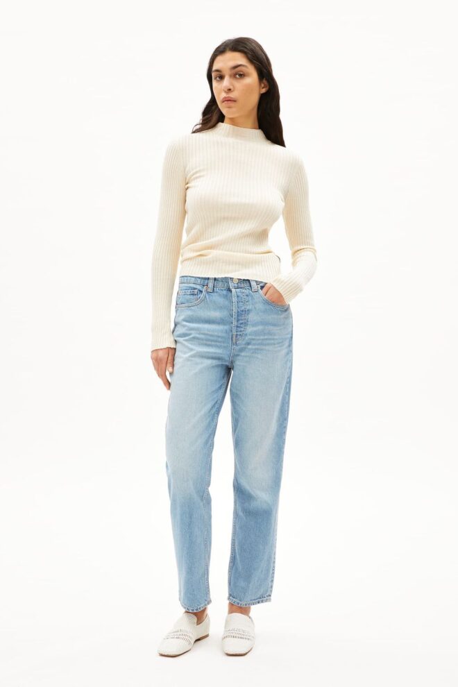 PULLOVER 10253015 ALAANIA 1609 OATMILK