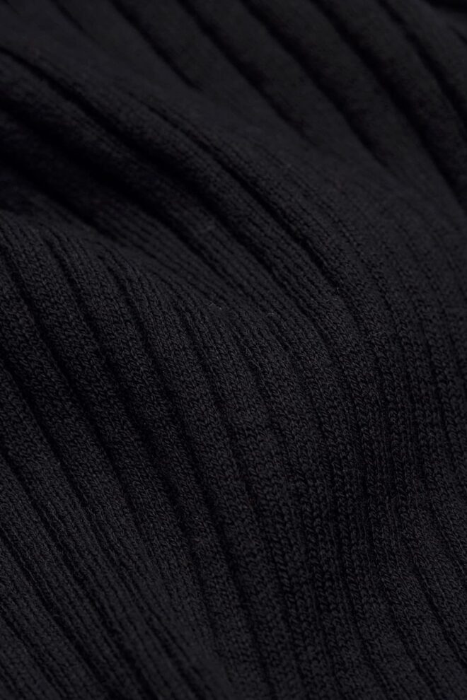 PULLOVER 10253015 ALAANIA KNIT 105 BLACK