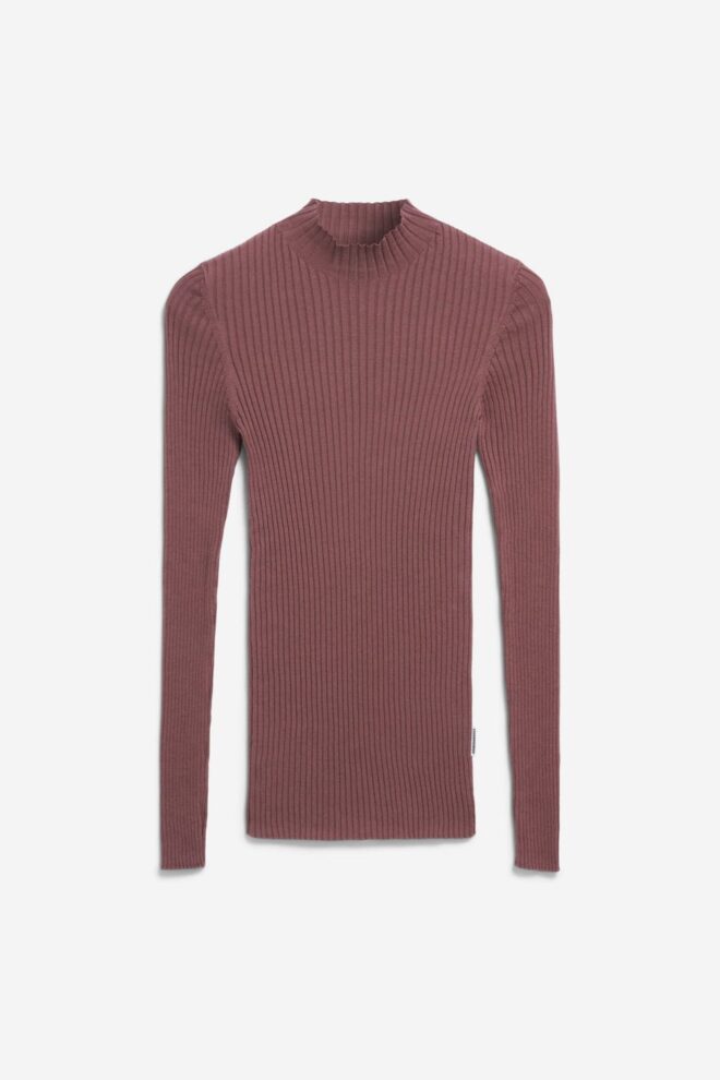 PULLOVER 10253015 ALAANIA KNIT 3241 DARK BER