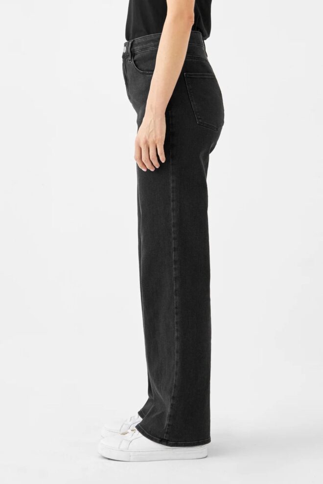 JEANS DEW FLARED F01 0464 BLACK DENIM