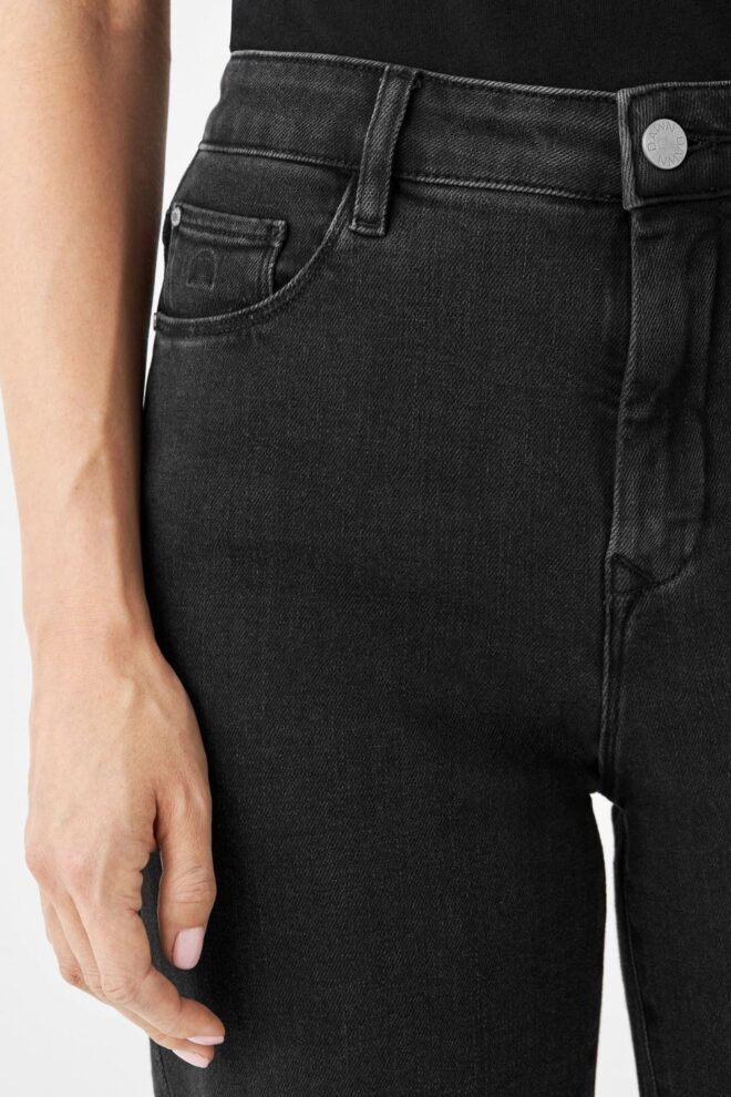 JEANS DEW FLARED F01 0464 BLACK DENIM