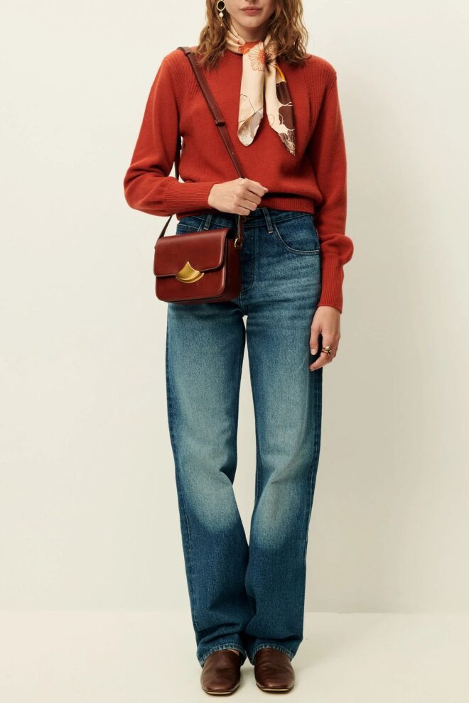 PULLOVER BAYSILTE RED AMARANTE