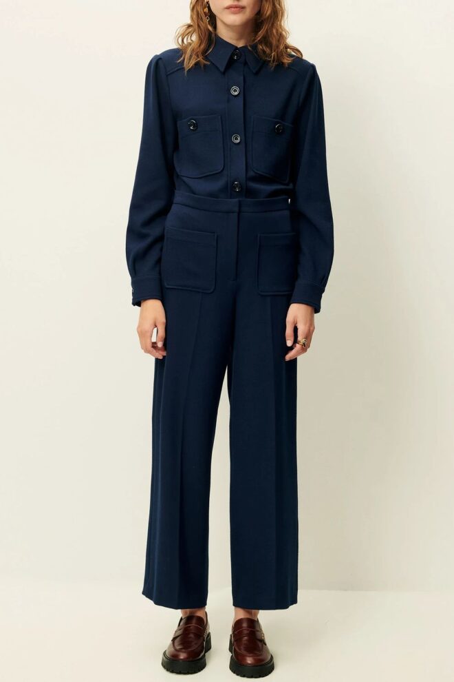 HOSE ALBERWOOL QUEEN BLUE