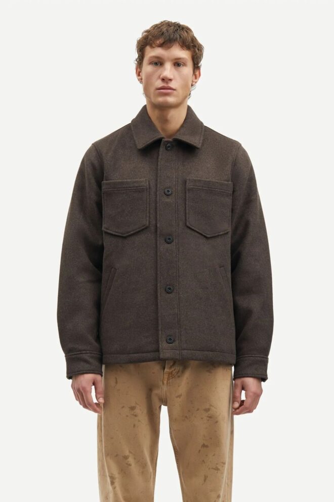 HEMD PALLY SHIRT JACKET 14163 CHOCOLATE