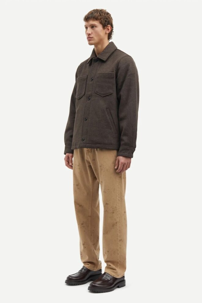 HEMD PALLY SHIRT JACKET 14163 CHOCOLATE